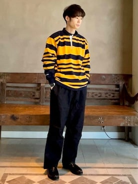 BEAMS LIGHTS Mensさん（メンズ・167cm）の冬コーディネート