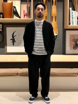 BEAMS LIGHTS Mensさん（メンズ・171cm）の冬コーディネート