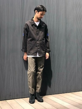 BEAMS LIGHTS Mensさん（メンズ・181cm）の秋コーディネート