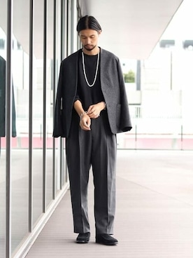 BEAMS LIGHTS Mensさん（メンズ・181cm）の秋コーディネート