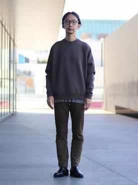 BEAMS LIGHTS Mensさん(メンズ・177cm)の冬コーディネート