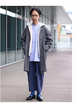 「BEAMS LIGHTS（ビームスライツ）のアイテム（ジャケット/アウター）」を使った、BEAMS LIGHTS Mensさん（メンズ・177cm）の冬コーディネート