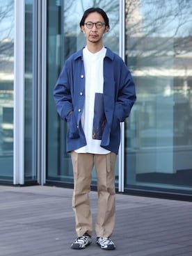 「BEAMS LIGHTS（ビームスライツ）のアイテム（ジャケット/アウター）」を使った、BEAMS LIGHTS Mensさん（メンズ・177cm）の春コーディネート