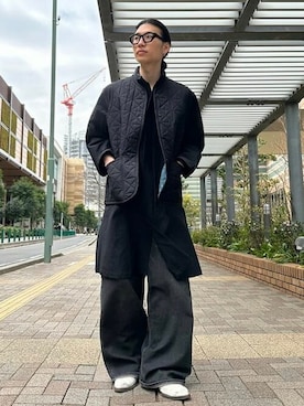 「LAVENHAM（ラベンハム）のアイテム」を使った、BEAMS LIGHTS Mensさん（メンズ・177cm）の春コーディネート