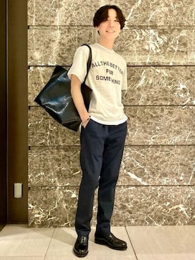 BEAMS LIGHTS Mensさん(メンズ・171cm)の春コーディネート