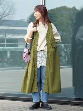 B:MING by BEAMS WOMENさん(レディース・158cm)の春コーディネート