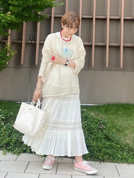 B:MING by BEAMS WOMENさん（レディース・163cm）の春コーディネート