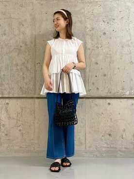 B:MING by BEAMS WOMENさん（レディース・163cm）の夏コーディネート