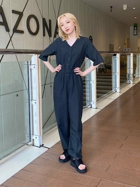 「B:MING by BEAMS（ビーミングバイビームス）のアイテム（スーツジャケット）」を使った、B:MING by BEAMS WOMENさん（レディース・158cm）の夏コーディネート