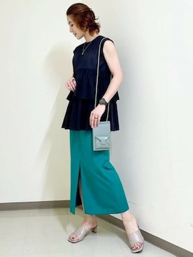 B:MING by BEAMS WOMENさん（レディース・161cm）の夏コーディネート