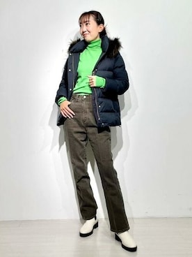 B:MING by BEAMS / 河田フェザー ショート ダウン 22AWを使った