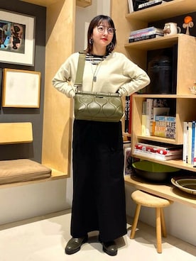 ユニバーサルオーバーオール × ビーミングバイビームス カーゴ ロングスカート UNIVERSAL OVERALL × B:MING by BEAMS / 別注 カーゴ スカートを