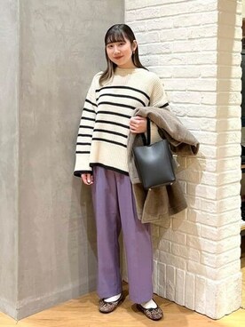 B:MING by BEAMS WOMENさん（レディース・158cm）の冬コーディネート