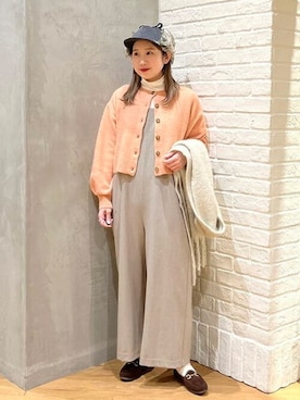 B:MING by BEAMS WOMENさん（レディース・158cm）の冬コーディネート