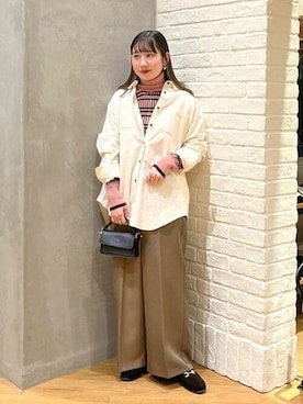 B:MING by BEAMS WOMENさん（レディース・158cm）の冬コーディネート