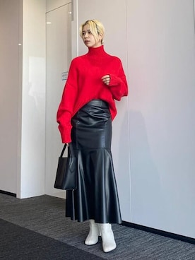 B:MING by BEAMS WOMENさん（レディース・161cm）の冬コーディネート