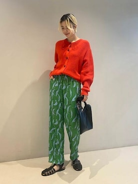 「BEAMS」｜「アイテム（カーディガン/ボレロ）」を使った、B:MING by BEAMS WOMENさん（レディース・161cm）の冬コーディネート