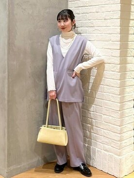 B:MING by BEAMS WOMENさん（レディース・158cm）の冬コーディネート