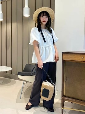 「SUBLIME（サブライム）のアイテム」を使った、B:MING by BEAMS WOMENさん（レディース・157cm）の春コーディネート
