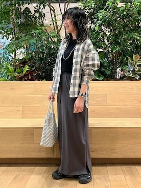 「FRUIT OF THE LOOM（フルーツオブザルーム）のアイテム」を使った、B:MING by BEAMS WOMENさん（レディース・160cm）の春コーディネート