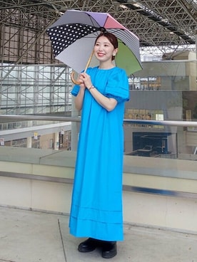 「レイングッズ」｜B:MING by BEAMS WOMENさん（レディース・157cm）の春コーディネート