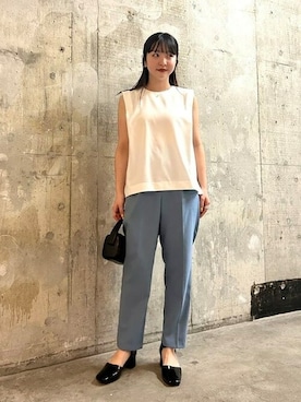 「結婚式」｜「アイテム（セットアップ）」を使った、B:MING by BEAMS WOMENさん（レディース・157cm）の春コーディネート