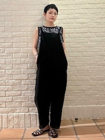 fog linen work×B:MING BY BEAMS 別注サロペット fog linen work（フォグリネンワーク）の「fog linen work × B