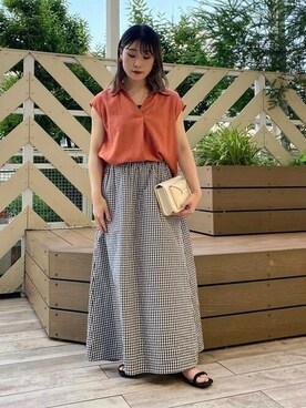 B:MING by BEAMS WOMENさん（レディース・152cm）の夏コーディネート