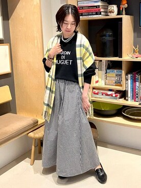 B:MING by BEAMS WOMENさん（レディース・160cm）の夏コーディネート