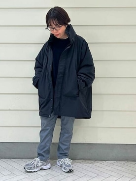 「WILD THINGS（ワイルドシングス）のアイテム（その他アウター）」を使った、B:MING by BEAMS WOMENさん（レディース・148cm）の秋コーディネート