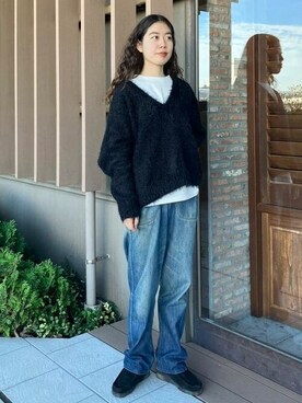 B:MING by BEAMS WOMENさん（レディース・165cm）の冬コーディネート