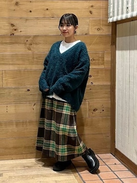 B:MING by BEAMS WOMENさん（レディース・148cm）の冬コーディネート