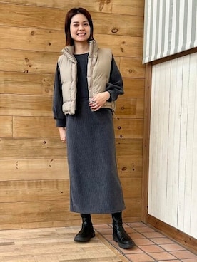 B:MING by BEAMS WOMENさん(レディース・167cm)の冬コーディネート