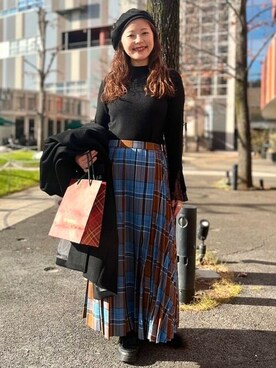 B:MING by BEAMS WOMENさん(レディース・153cm)の冬コーディネート