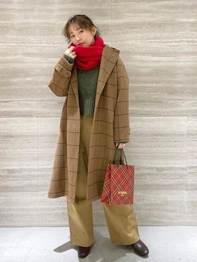 B:MING by BEAMS WOMENさん(レディース・160cm)の冬コーディネート