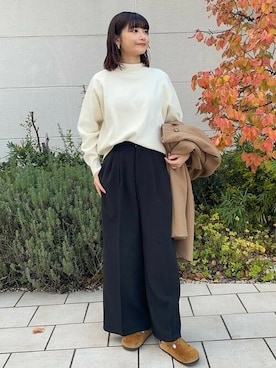 B:MING by BEAMS WOMENさん（レディース・160cm）の冬コーディネート