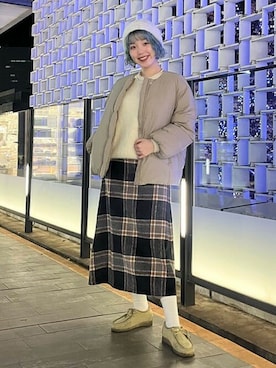 B:MING by BEAMS WOMENさん（レディース・161cm）の冬コーディネート