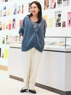 B:MING by BEAMS WOMENさん（レディース・163cm）の冬コーディネート