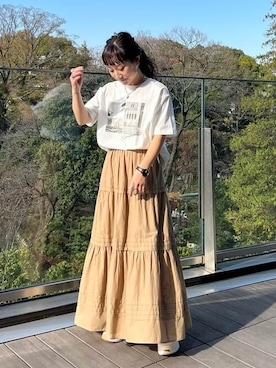 B:MING by BEAMS WOMENさん(レディース・149cm)の冬コーディネート