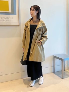 「セットアイテム」｜「アイテム（マウンテンパーカー）」を使った、B:MING by BEAMS WOMENさん（レディース・160cm）の冬コーディネート