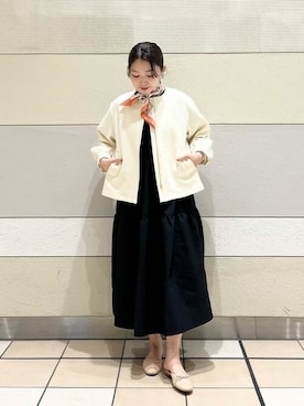 「バレエシューズ」｜「アイテム（財布/小物）」を使った、B:MING by BEAMS WOMENさん（レディース・157cm）の春コーディネート