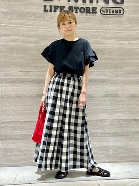 B:MING by BEAMS WOMENさん（レディース・159cm）の夏コーディネート