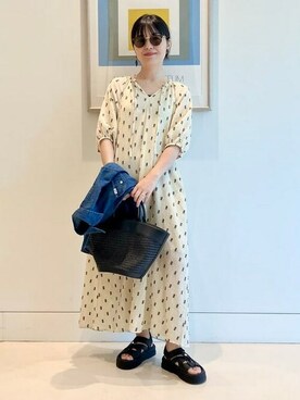 B:MING by BEAMS WOMENさん（レディース・160cm）の夏コーディネート