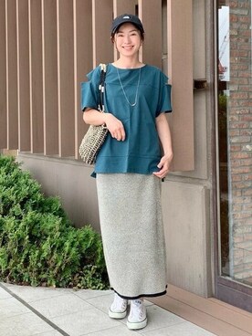 B:MING by BEAMS WOMENさん（レディース・161cm）の夏コーディネート