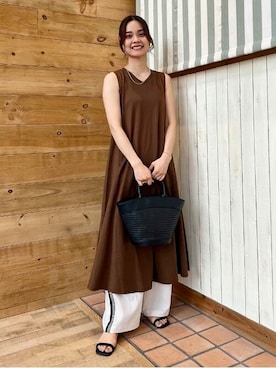 B:MING by BEAMS WOMENさん（レディース・161cm）の夏コーディネート