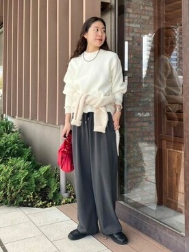 B:MING by BEAMS WOMENさん（レディース・165cm）の冬コーディネート