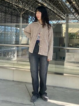 B:MING by BEAMS WOMENさん（レディース・159cm）の冬コーディネート