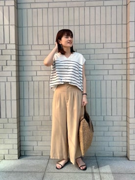 erさん（レディース・161cm）の夏コーディネート