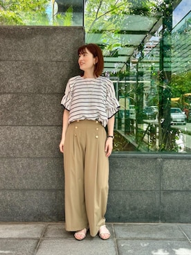 erさん（レディース・161cm）の夏コーディネート