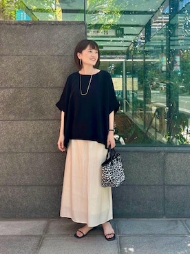 erさん（レディース・161cm）の夏コーディネート